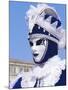 Person Wearing Masked Carnival Costume, Venice Carnival, Venice, Veneto, Italy-Bruno Morandi-Mounted Photographic Print