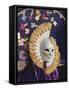 Person Wearing Masked Carnival Costume, Venice Carnival, Venice, Veneto, Italy-Bruno Morandi-Framed Stretched Canvas