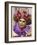 Person Wearing Masked Carnival Costume, Venice Carnival, Venice, Veneto, Italy-Bruno Morandi-Framed Photographic Print