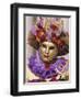 Person Wearing Masked Carnival Costume, Venice Carnival, Venice, Veneto, Italy-Bruno Morandi-Framed Photographic Print