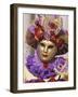 Person Wearing Masked Carnival Costume, Venice Carnival, Venice, Veneto, Italy-Bruno Morandi-Framed Photographic Print