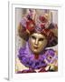 Person Wearing Masked Carnival Costume, Venice Carnival, Venice, Veneto, Italy-Bruno Morandi-Framed Photographic Print