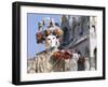 Person Wearing Masked Carnival Costume, Venice Carnival, Venice, Veneto, Italy-Bruno Morandi-Framed Photographic Print