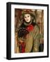 Person Wearing Masked Carnival Costume, Venice Carnival, Venice, Veneto, Italy-Bruno Morandi-Framed Photographic Print