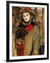 Person Wearing Masked Carnival Costume, Venice Carnival, Venice, Veneto, Italy-Bruno Morandi-Framed Photographic Print