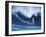 Person Windsurfing in the Sea-null-Framed Premium Photographic Print