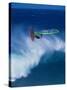 Person Windsurfing in the Sea-null-Stretched Canvas