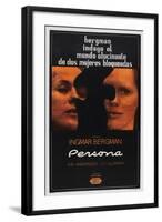 Persona, Argentinan poster, Bibi Andersson, Liv Ullmann, 1966-null-Framed Art Print