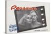 Persona, Bibi Andersson, Liv Ullmann, Belgian lobbycard, 1966-null-Stretched Canvas