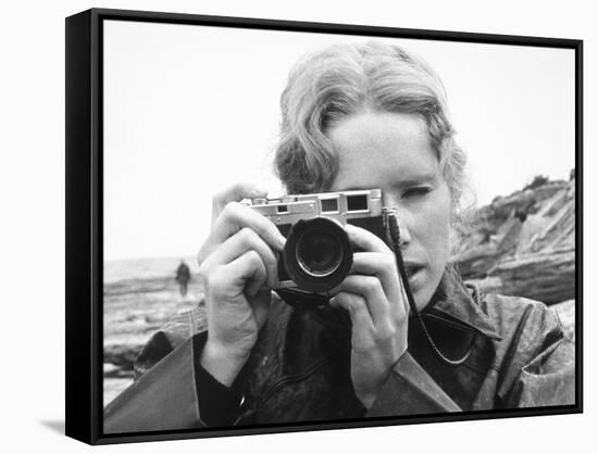 Persona, Ingmar Bergman, Liv Ullmann, 1966-null-Framed Stretched Canvas