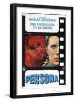 Persona, Italian poster, Liv Ullmann, 1966-null-Framed Art Print