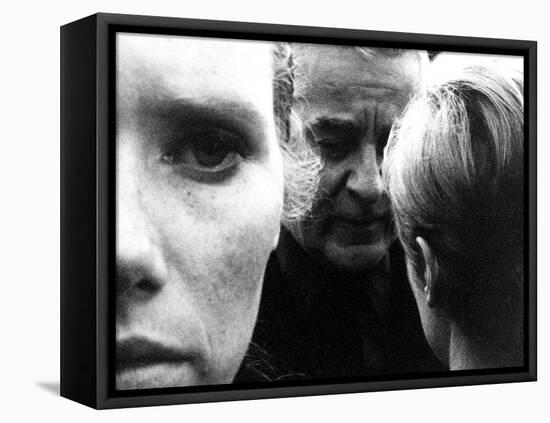 Persona, Liv Ullmann, Gunnar Bjornstrand, Bibi Andersson, 1966-null-Framed Stretched Canvas