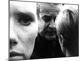 Persona, Liv Ullmann, Gunnar Bjornstrand, Bibi Andersson, 1966-null-Mounted Photo