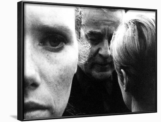 Persona, Liv Ullmann, Gunnar Bjornstrand, Bibi Andersson, 1966-null-Framed Photo