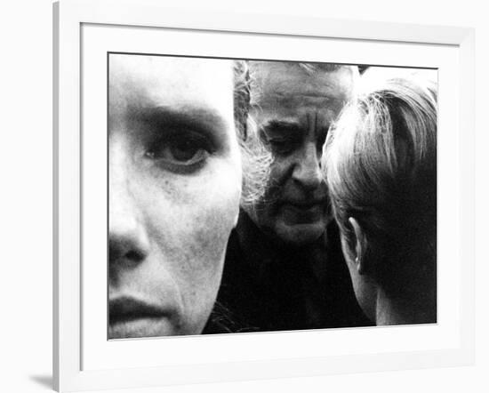 Persona, Liv Ullmann, Gunnar Bjornstrand, Bibi Andersson, 1966-null-Framed Photo