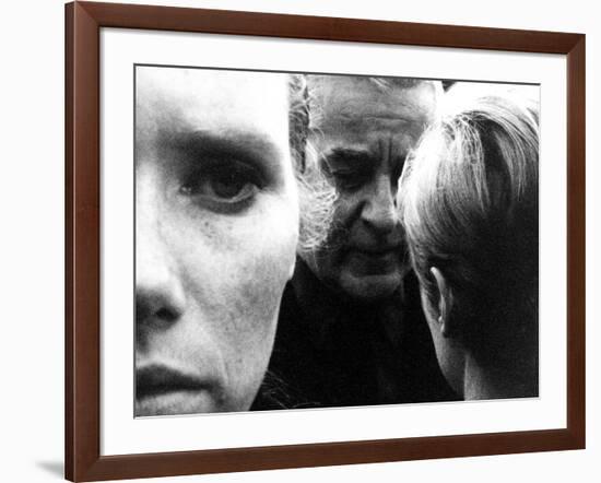 Persona, Liv Ullmann, Gunnar Bjornstrand, Bibi Andersson, 1966-null-Framed Photo