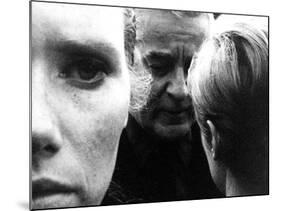 Persona, Liv Ullmann, Gunnar Bjornstrand, Bibi Andersson, 1966-null-Mounted Photo