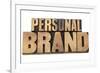 Personal Brand-PixelsAway-Framed Art Print