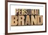 Personal Brand-PixelsAway-Framed Art Print