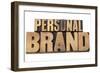 Personal Brand-PixelsAway-Framed Art Print
