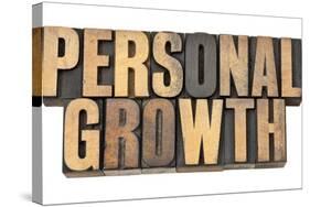 Personal Growth-PixelsAway-Stretched Canvas