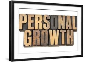 Personal Growth-PixelsAway-Framed Art Print