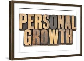 Personal Growth-PixelsAway-Framed Art Print