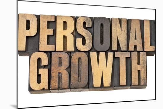 Personal Growth-PixelsAway-Mounted Art Print