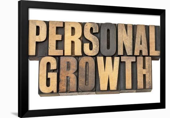 Personal Growth-PixelsAway-Framed Art Print