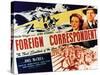 Personal History, 1940 "Foreign Correspondent" Directed by Alfred Hitchcock-null-Stretched Canvas