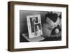 Personal mementoes including autographed photograph at Manzanar Relocation Center, 1943-Ansel Adams-Framed Photographic Print