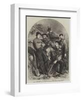 Personal Staff of General Garibaldi at Caprera-Frank Vizetelly-Framed Giclee Print