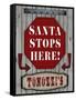 Personalized Christmas Sign V15-LightBoxJournal-Framed Stretched Canvas