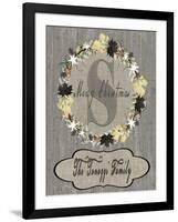 Personalized Christmas Sign V19-LightBoxJournal-Framed Giclee Print