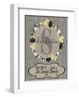 Personalized Christmas Sign V19-LightBoxJournal-Framed Giclee Print