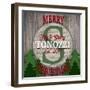 Personalized Christmas Sign V1-LightBoxJournal-Framed Giclee Print