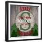 Personalized Christmas Sign V1-LightBoxJournal-Framed Giclee Print