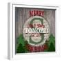 Personalized Christmas Sign V1-LightBoxJournal-Framed Giclee Print