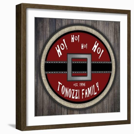 Personalized Christmas Sign V20 V10-LightBoxJournal-Framed Giclee Print