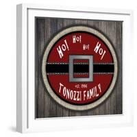 Personalized Christmas Sign V20 V10-LightBoxJournal-Framed Giclee Print