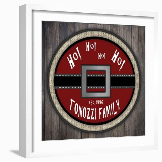 Personalized Christmas Sign V20 V10-LightBoxJournal-Framed Giclee Print