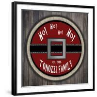 Personalized Christmas Sign V20 V10-LightBoxJournal-Framed Giclee Print