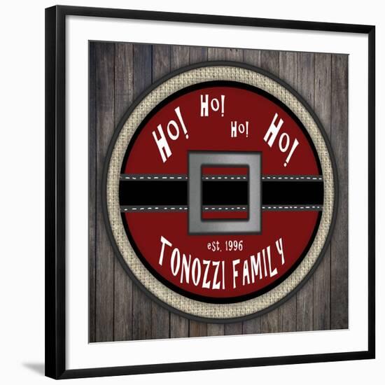 Personalized Christmas Sign V20 V10-LightBoxJournal-Framed Giclee Print