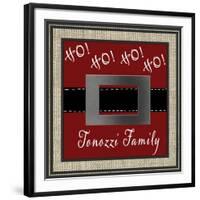 Personalized Christmas Sign V20 V11-LightBoxJournal-Framed Giclee Print