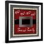 Personalized Christmas Sign V20 V11-LightBoxJournal-Framed Giclee Print