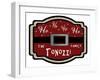 Personalized Christmas Sign V20 V12-LightBoxJournal-Framed Giclee Print