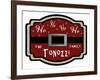 Personalized Christmas Sign V20 V12-LightBoxJournal-Framed Giclee Print