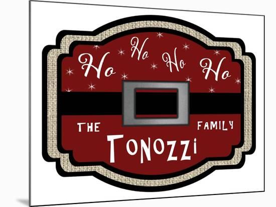 Personalized Christmas Sign V20 V12-LightBoxJournal-Mounted Giclee Print