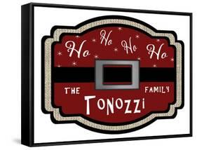 Personalized Christmas Sign V20 V12-LightBoxJournal-Framed Stretched Canvas