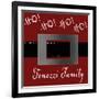 Personalized Christmas Sign V20 V1-LightBoxJournal-Framed Giclee Print